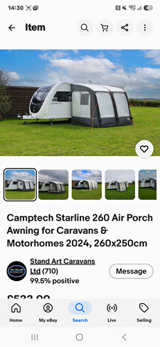 Camptech starline elite 260 - starline,