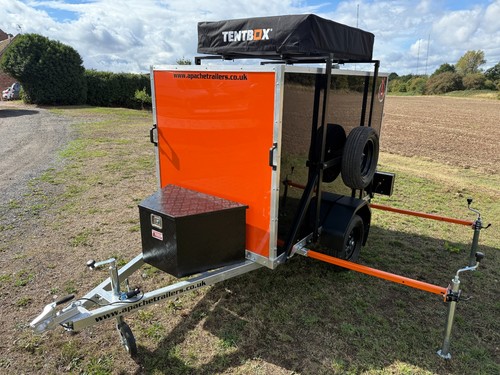 New trailer camping - new, box